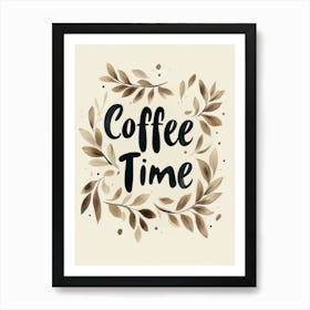 Coffee Time (Version 1) Art Print