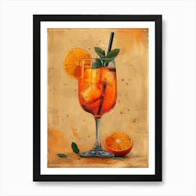 Aperol Spritz Art Print 340 Art Print