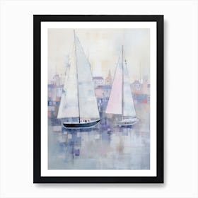 Sailboats Art Print