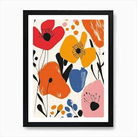 Poppies 93 Art Print