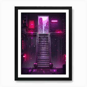 Sci-Fi Illustration Art Print