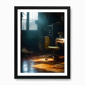 Room With A Desk~ Escape Clause ~ Reimagined Art Print