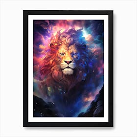 Lion In The Sky Art Print