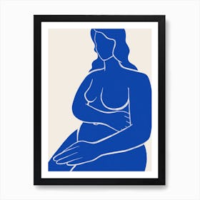 Nude 4 Art Print