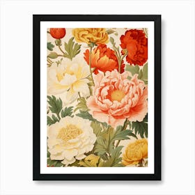 Peonies 132 Art Print