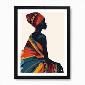 Boho Reverie |The African Woman Series Art Print