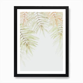 Palm Leaves Ii Art Print