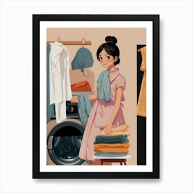 Laundry Room 15 Art Print