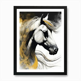 Horse Print Art Print