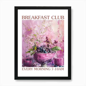 Breakfast Club Acai Bowl 1 Art Print