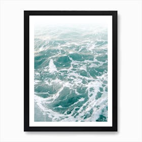 Turquoise Sea 2 Art Print
