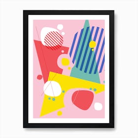 Abstract Pop I Art Print