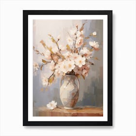 Lilac Flower Still Life Painting 4 Dreamy Art Print