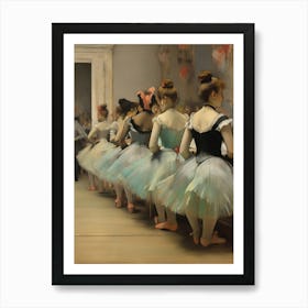 Dancers In Tutus 1 Art Print