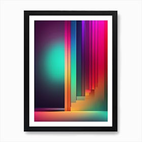 Abstract Background Art Print