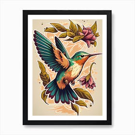 Hummingbird 1 Art Print