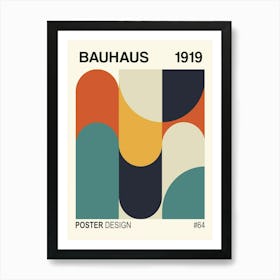 Bauhaus 7 Poster