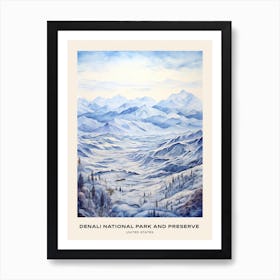 Denali National Park And Preserve United States Of America 1 Poster Art Print