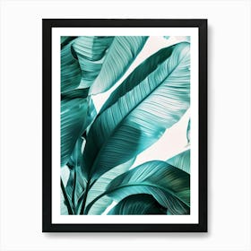 Tropical Leaves 87 Art Print