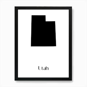 Utah. 1 Art Print