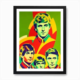 Franz Ferdinand Colourful Pop Art Art Print