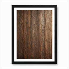 Antique Wooden Texture Showcasing A Rich Rustic Design With An Intricate Grunge Pattern Incorporat (3) Art Print