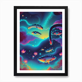 Psychedelic Painting 6 Art Print