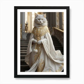 King Cat 4 Art Print