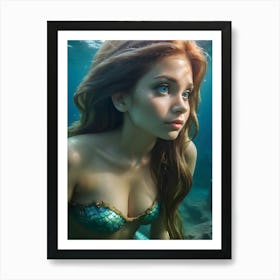 Mermaid-Reimagined 86 Art Print