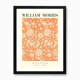 William Morris Wild Tulip Art Print