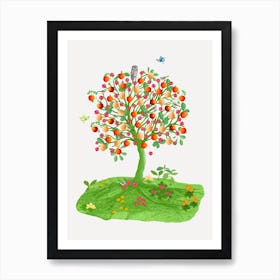 Summer Tree  Art Print