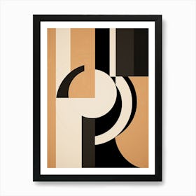 Ivory Lingen Geometric Adventure Art Print