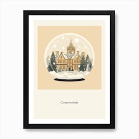 Cotswolds United Kingdom 1 Snowglobe Poster Art Print