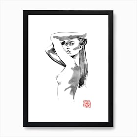 Nude Woman Art Print