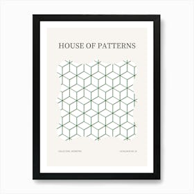 Geometric Pattern Poster 18 Art Print