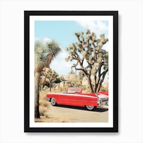 Vintage Road Trip Art Print