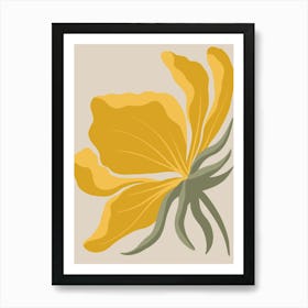 Yellow Flower 3 Art Print