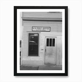 Post Office, Winton, Minnesota By Russell Lee Art Print