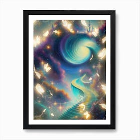 Dream Stairway Art Print