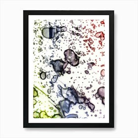 Watercolor Abstraction An Artist S Palette Art Print