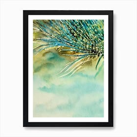 Glaucus Atlanticus (Blue Dragon) II Storybook Watercolour Art Print