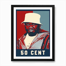 50 Cent Art Print