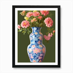 Flowers In A Vase 17 Art Print