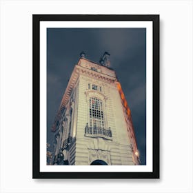 London Skyline At Night Art Print