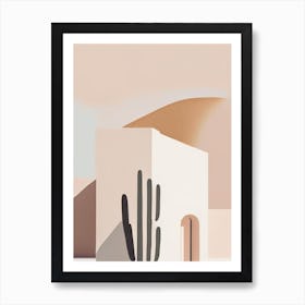 Cabo San Lucas Mexico Simplistic Tropical Destination Art Print