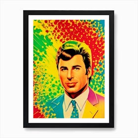 John Travolta Colourful Pop Movies Art Movies Art Print