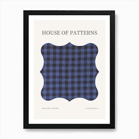 Checkered Pattern Poster 25 Art Print