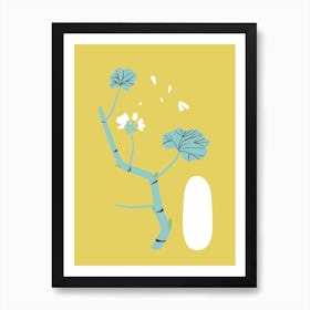 Geranium Yellow Art Print