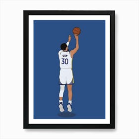 Golden State Warriors Art Print