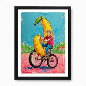 Banana Boy 1 Art Print